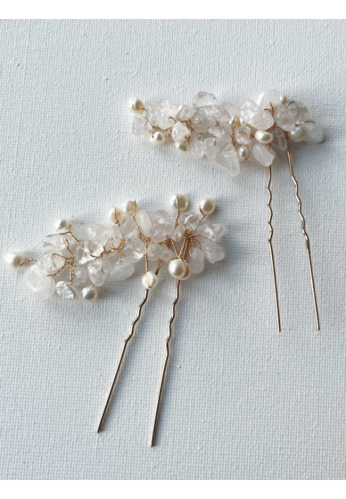 Sally Jane Bridal Ilse Gold Hairpins