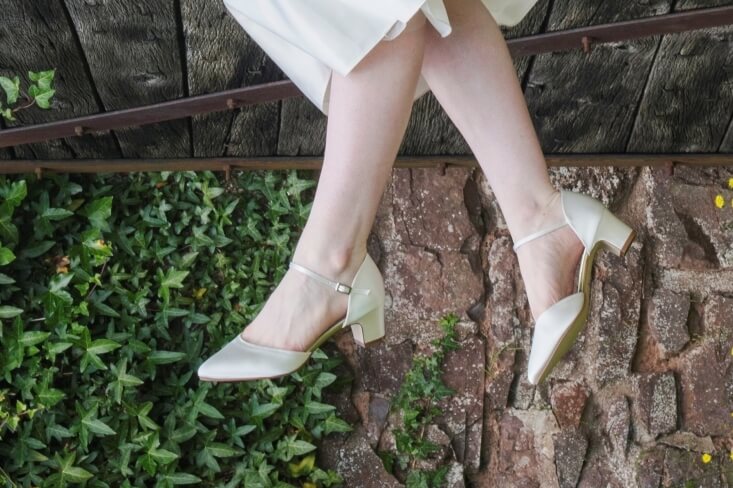 Brautschuhe bequem Letty